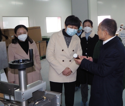 省財(cái)政廳副廳長劉力群等領(lǐng)導(dǎo)蒞臨江西仙客來公司考察調(diào)研