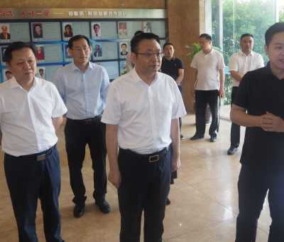 九江市委副書記黃強(qiáng)蒞臨仙客來(lái)調(diào)研